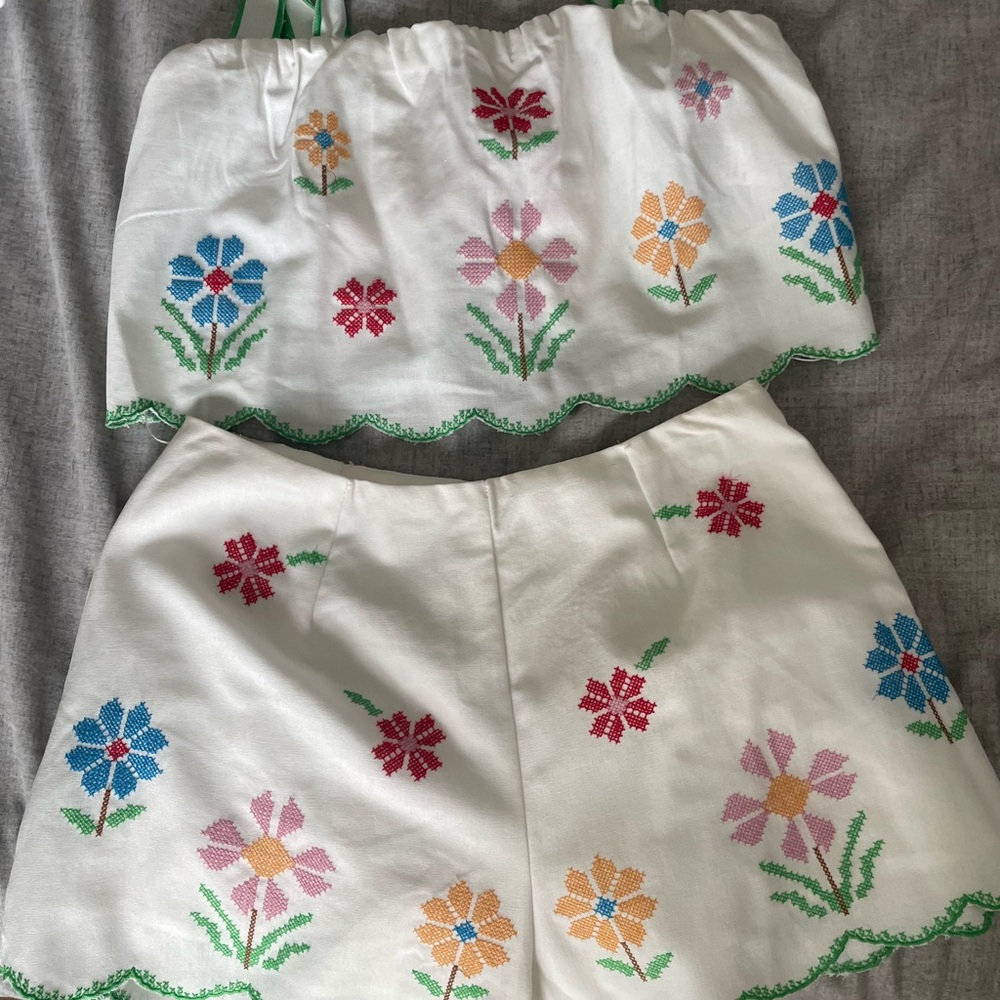 MARBLE White and Gray Fabric